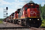 Eastbound MRF eases over the diamonds